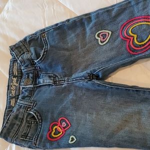 CAT AND JACK size 5 ADJUSTABLE ELASTIC WAIST JEANS